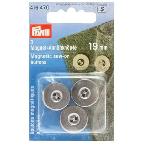Lana Grossa magneettinappia (ommellaan kiinni) 19mm