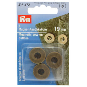 Lana Grossa kpl magneettinappeja (ommellaan kiinni) 19mm