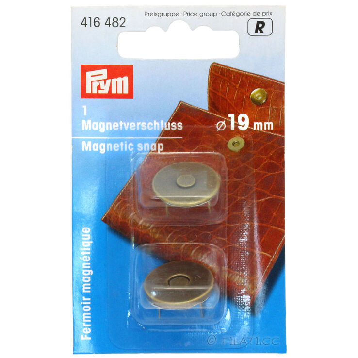 Prym Magneettilukko 416482/19mm | 482-vanhakulta