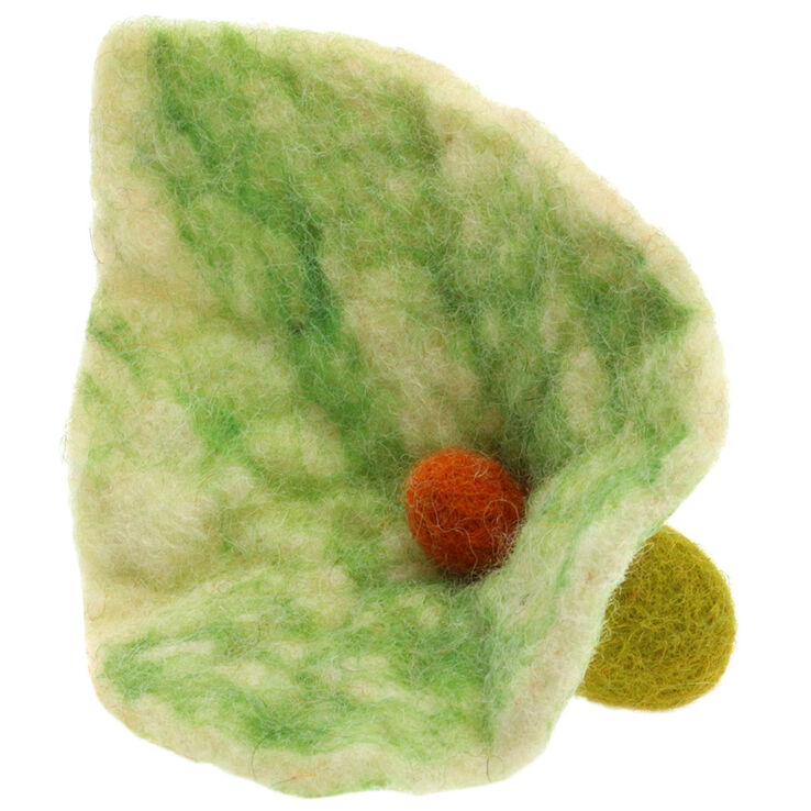 Lana Grossa Huovutettu kukka, 12cm | 01-vihreä