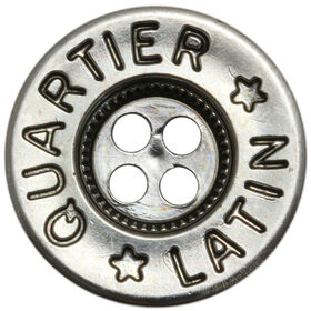Lana Grossa 4-reikäinen nappi metallia 20mm