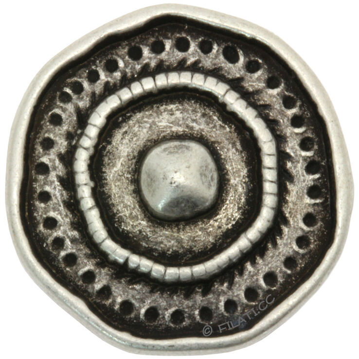 Union Knopf Metallinen kantanappi 20mm | 83-hopea