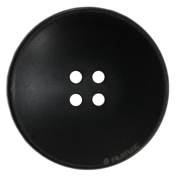 Union Knopf 4-reikäinen nappi 23mm | 80-musta