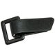 Union Knopf Metalliklipsi 25mm | 88-antrasiitti