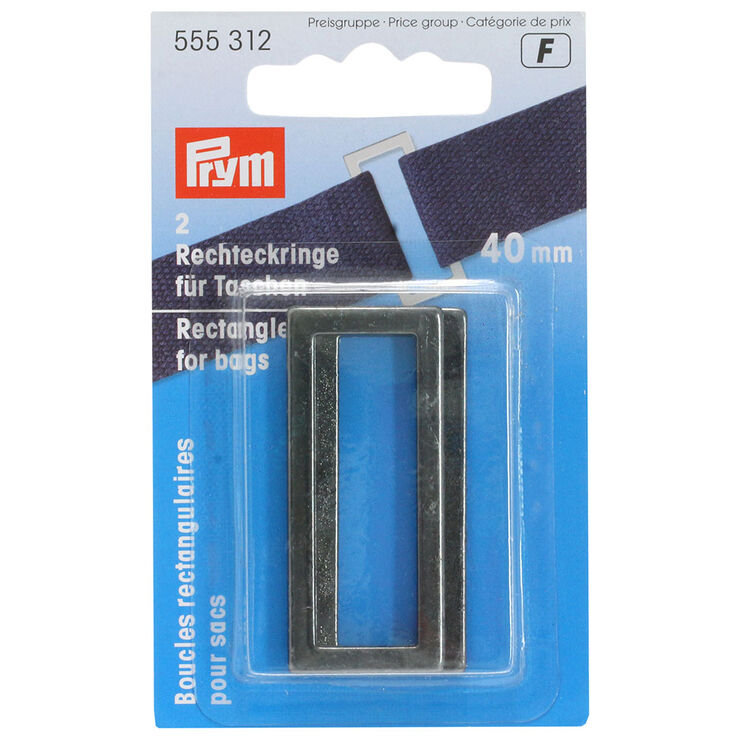 Prym Kulmikas rengas 40mm | 02-grafiitinharmaa