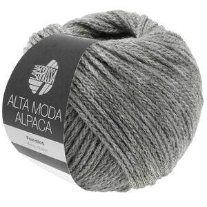 Lana Grossa ALTA MODA ALPACA | 012-vaaleanharmaa meleerattu