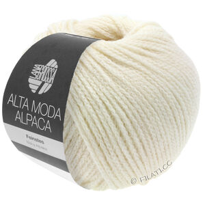 Lana Grossa ALTA MODA ALPACA | 014-luonnonvalkoinen