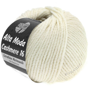 Lana Grossa ALTA MODA CASHMERE 16 | 16-luonnonvalkoinen