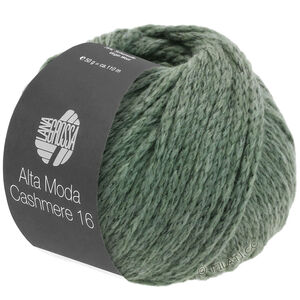 Lana Grossa ALTA MODA CASHMERE 16 | 45-harmaanvihreä