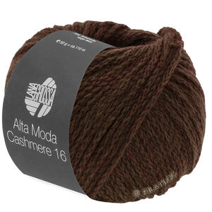 Lana Grossa ALTA MODA CASHMERE 16 | 89-mustanruskea