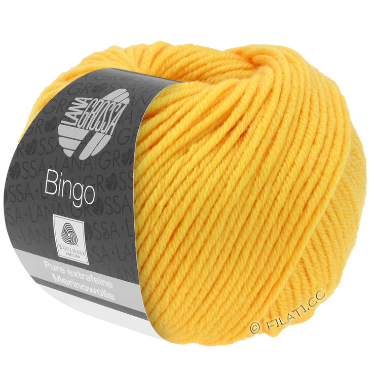 Lana Grossa BINGO Uni/Melange | 067-auringonkeltainen