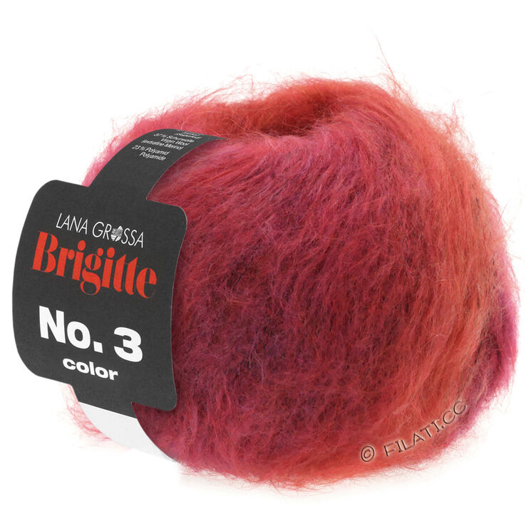 Lana Grossa BRIGITTE NO. 3 Color | 101-fuksia/oranssi/pinkki