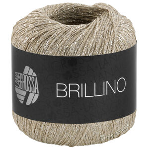 Lana Grossa BRILLINO | 39-greige/hopea