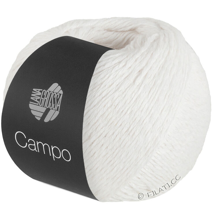 Lana Grossa CAMPO | 01-valkoinen