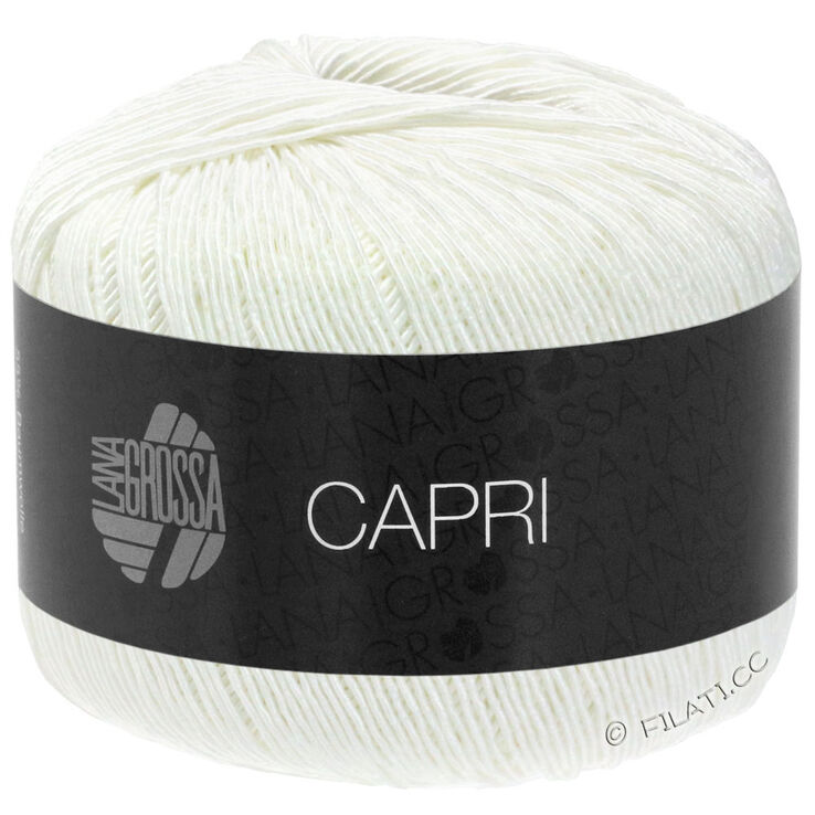 Lana Grossa CAPRI | 01-valkoinen
