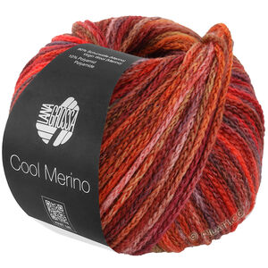 Lana Grossa COOL MERINO Color | 316-punaruskea/lohi/kameli/burgundi/bordeaux/unikonpunainen/roosa/harmaanruskea/oranssinpunainen