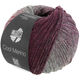 Lana Grossa COOL MERINO Dégradé | 305-karhunvatukka/harmaanpunainen/harmaa
