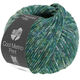 Lana Grossa COOL MERINO Print | 113-tummanvihreä/harmaa/petrooli/turkoosi
