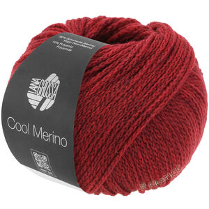 Lana Grossa COOL MERINO | 001-tummanpunainen