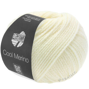 Lana Grossa COOL MERINO | 015-valkoinen
