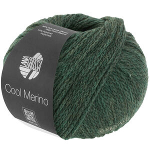 Lana Grossa COOL MERINO | 019-tummanvihreä