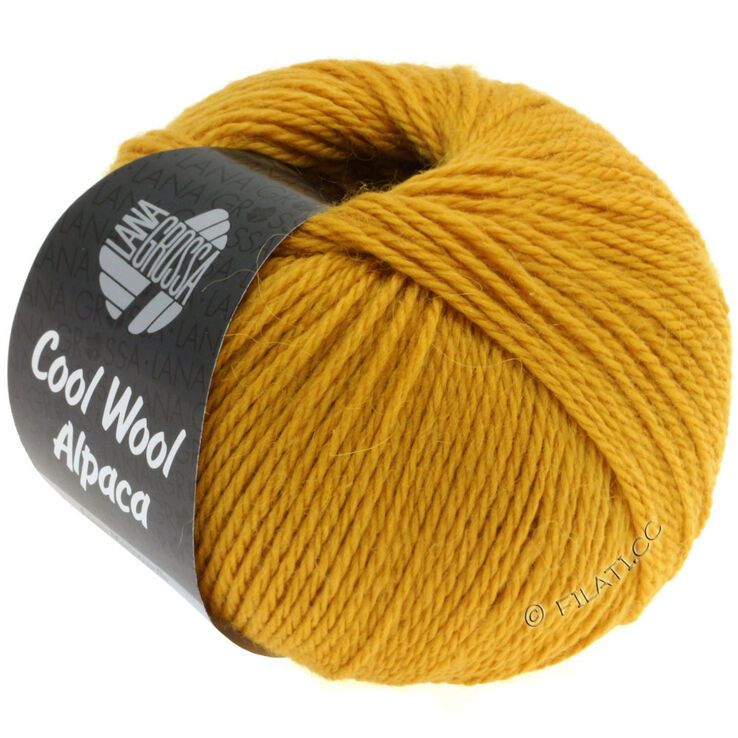 Lana Grossa COOL WOOL Alpaca | 01-keltainen