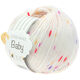 Lana Grossa COOL WOOL Baby 25g | 352-valkoinen/vadelma/lila/violetti
