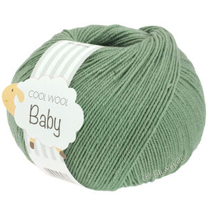 Lana Grossa COOL WOOL Baby Uni/Print 50g | 297-resedanvihreä
