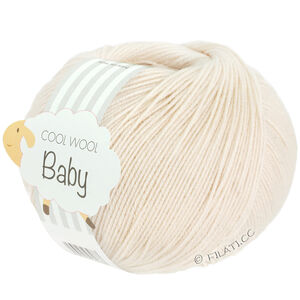 Lana Grossa COOL WOOL Baby Uni/Print 50g | 323-simpukka