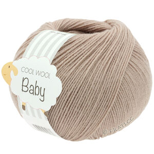 Lana Grossa COOL WOOL Baby Uni/Print 50g | 332-helmenbeige