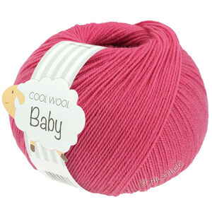Lana Grossa COOL WOOL Baby Uni/Print 50g | 341-vadelma