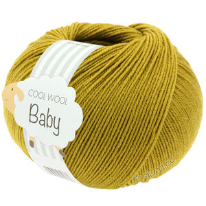 Lana Grossa COOL WOOL Baby Uni/Print 50g | 346-sinapinkeltainen