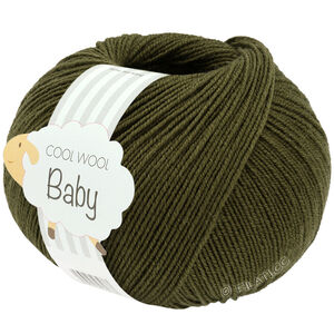 Lana Grossa COOL WOOL Baby Uni/Print 50g | 349-metsänvihreä