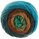 Lana Grossa COOL WOOL Big Color | 4033-jade/savenruskea/tummanruskea/tumma petrooli/vaalea petrooli