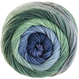 Lana Grossa COOL WOOL Big Color | 4038-teräksensininen/harmaansininen/vaaleansininen/lehmuksenvihreä/harmaanvihreä/resedanvihreä/harmaa/lila