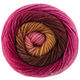 Lana Grossa COOL WOOL Big Color | 4049-nougat/suklaanruskea/punavioletti/syklaami/fuksia/pinkki/kameli