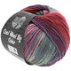 Lana Grossa COOL WOOL Big Color | 4004-harmaanvihreä/vanharoosa/burgundi/tummanvioletti/harmaanvioletti/marja