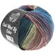 Lana Grossa COOL WOOL Big Color | 4005-petroolinsininen/farkku/vanharoosa/ruusupuu/beigeruskea/khaki