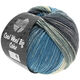 Lana Grossa COOL WOOL Big Color | 4006-petroolinsininen/vihreänharmaa/grafiitti/luonto/vaaleanharmaa