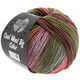 Lana Grossa COOL WOOL Big Color | 4009-punainen/luonto/kastanja/resedanvihreä/ruskea