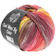 Lana Grossa COOL WOOL Big Color | 4017-pehmeä keltainen/lohenpunainen/marja/pinkki/harmaanruskea/antiikkivioletti/luonto