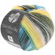Lana Grossa COOL WOOL Big Color | 4024-petroolinvihreä/harmaanvihreä/ecru/keltainen/turkoosi/roosa