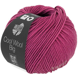 Lana Grossa COOL WOOL Big  Uni/Melange | 1027-intianpunainen