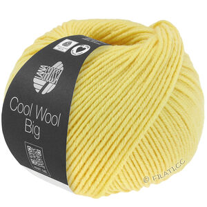 Lana Grossa COOL WOOL Big  Uni/Melange | 1028-vihreänkeltainen