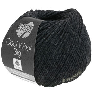 Lana Grossa COOL WOOL Big  Uni/Melange | 0618-antrasiitti