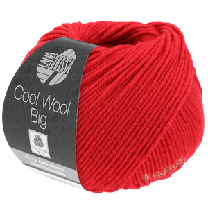 Lana Grossa COOL WOOL Big  Uni/Melange | 0648-karmiininpunainen