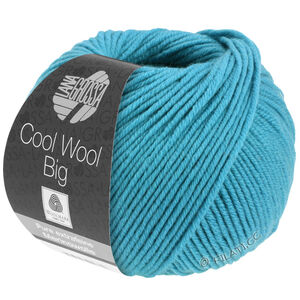 Lana Grossa COOL WOOL Big  Uni/Melange | 0910-turkoosi
