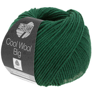 Lana Grossa COOL WOOL Big  Uni/Melange | 0949-pullonvihreä