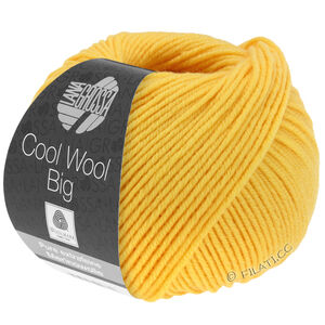 Lana Grossa COOL WOOL Big  Uni/Melange | 0958-keltainen