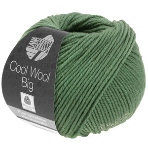 Lana Grossa COOL WOOL Big  Uni/Melange | 0967-resedanvihreä